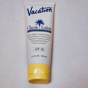 Full Size Vacation Classic Sunscreen SPF 30 "The Scent of Summer" New